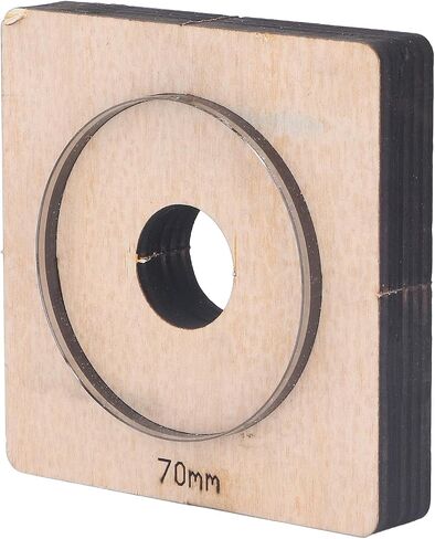 Leather Cutting Die Round Shape Punch Cutter Craft Tool 70mm Diameter for Paper Rubber in Saudi Arabia