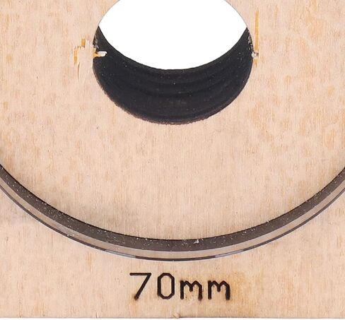 Leather Cutting Die Round Shape Punch Cutter Craft Tool 70mm Diameter for Paper Rubber in Saudi Arabia