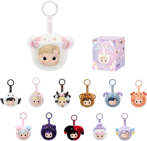 Pop Mart Hacipupu The Constellation Series-Vinyl Plush Bind Box ، Hacipupu Blind Box Focour in Kuwait