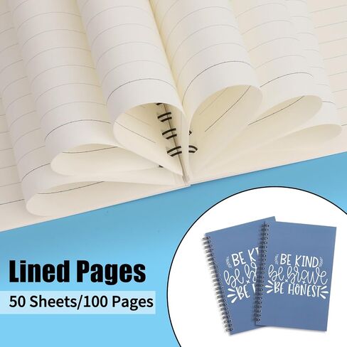 صديق هدية جنبًا إلى جنب أو أميال بمنافذ أفضل صديق 2pcs مؤلف من دفتر ملاحظات حلزوني BFF PFF SPORAL JOURNATION GIDEL FOR FRIEND FIRNAL SPOONS for Work (spiral-2pcs جنبًا إلى جنب BBF) in Saudi Arabia