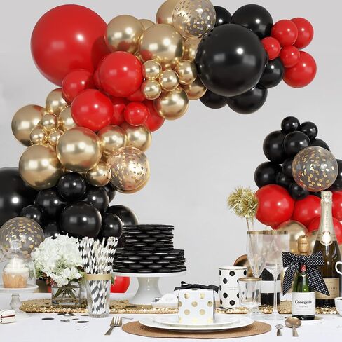 Ouddy Party 149Pcs Gender Reveal Balloon Arch Garland Kit Different Sizes 18 12 10 5Inch, 6Pcs 18" Dusty Pink Blue Sand White Gold Balloons for Boy Girl Boho Baby Shower Birthday Party Decorations in Saudi Arabia