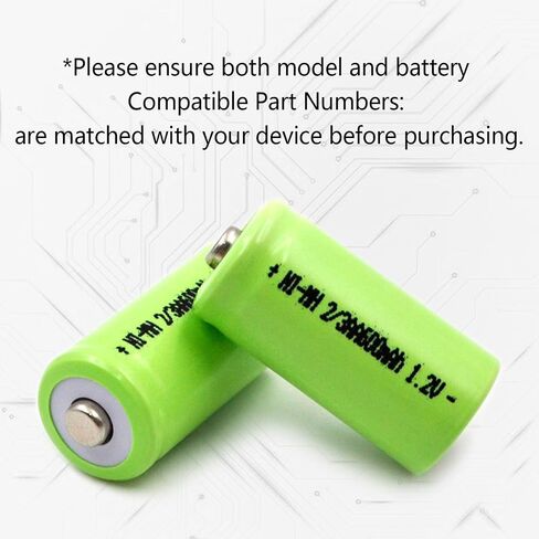 (8 عبوات) 1.2V 600mAh 2/3AA Ni-MH بطاريات قابلة لإعادة الشحن للدراجات الكهربائية ، وأجهزة RC ، والأعداد ، والأدوات الكهربائية ، والتطبيقات الثابتة عالية الطاقة in Kuwait