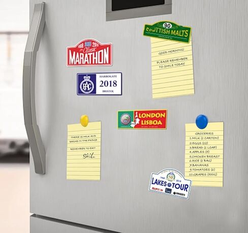 Lined Sticky Notes 3x5 Inch, 8 Sticky Note Pads (400 Sheets),Post Stickies Yellow Large Sticky Notes, Easy-Peel Adhesive, for Reminders, Lists, Planning, Office, School, and Home Organization in Saudi Arabia