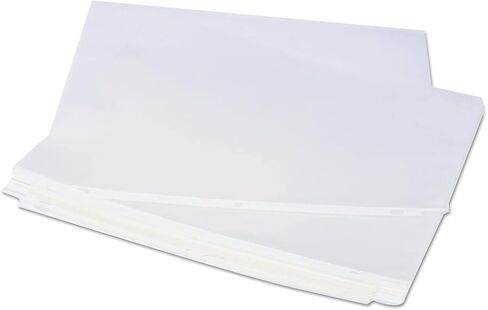 Universal Top-Load Poly Sheet Protectors, Economy, Letter, 100/Box (21130) in Saudi Arabia