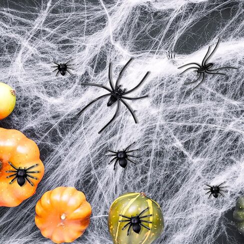 120 أجهزة كمبيوتر واقعية عنكبوت بلاستيكي مائي مزيف عنكبوت هالوين الحشرات مزحة الدعائم المضحكة هالوين حفلة الزخارف نكتة مزحة العناكب لزخارف الهالوين لوازم الحفلات المنزلية in Saudi Arabia