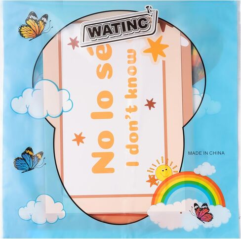 WATINC Spanish Words Phrases Poster - 16pcs Spanish Posters Set Classroom Decorations, Preschool Bilingual Study Learning Materials Teacher Supplies, Educational Language Bulletin Board (Rainbow) in Saudi Arabia