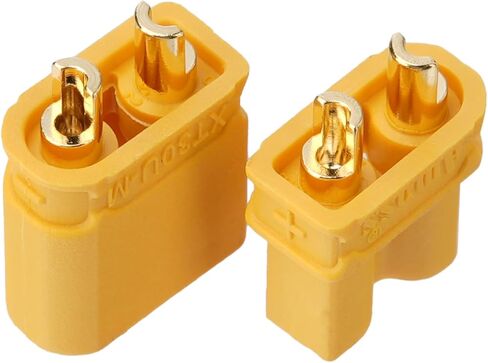 10pcs Amass XT30(2+2) Female Connectors, Drone FPV Lipo Battery Connectors, Gold Plated for RC UAV Robots (Black) in Saudi Arabia