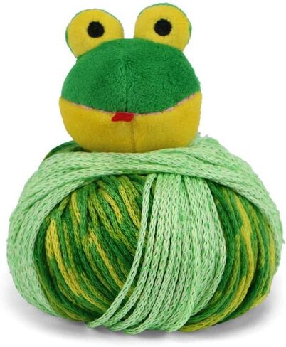 DMC DMCTTY16.FR TOP هذا GLOWINTHE Dark Frog Yarn Kit in Saudi Arabia