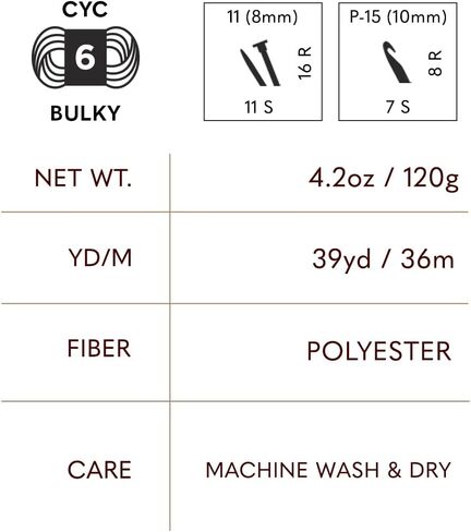 Lion Brand Yarn Faux Leather ، خيوط الموضة للحياكة والكروشيه ، سماء الليل ، 1 حزمة in Saudi Arabia