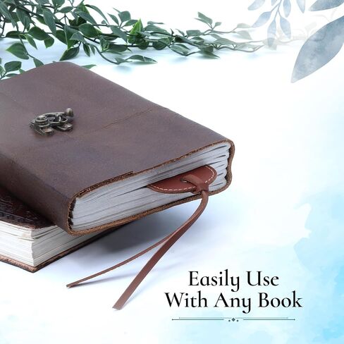 Hunter & Scribe Leather Christian Bookmarks for Men and Women – Set of 3 Handmade Top-Grain Leather Bible Bookmarks with Embossed Scripture - Vine (Jhn 15:5), Flower (Isa 40:8), Love (1 Cor 13:4-8) in Kuwait