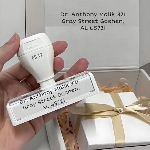 ختم العنوان المخصص مع شعار-ختم عنوان الإرجاع الذاتي ، مخصص بالنص والتصميم السلس in Kuwait