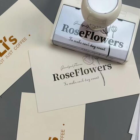 ختم العنوان المخصص مع شعار-ختم عنوان الإرجاع الذاتي ، مخصص بالنص والتصميم السلس in Kuwait