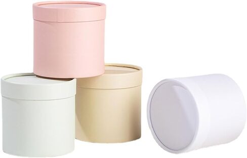 Flower Box Round Cardboard Boxes Wedding Party Rose Flower Packaging Decorations Valentine Day Gifts Supplies in Kuwait