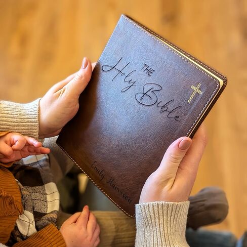 Personalized NIV Journaling Bible | New International Version | Custom Engraved Name | Easy-to-read Study Bible | The Holy Bible | Christian Gift for Men, Women, and Kids (Personalized Name) in Saudi Arabia