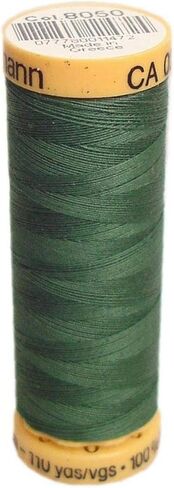 Gutermann Natural Cotton Thread 110 Yards-Sage Green (103C-8050) in Saudi Arabia