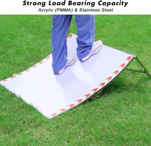 GLOBACT RC Car Jump Ramp Height Adjustable RC Takeoff Board Foldable & Portable RC Stunt Playset for 1/5 1/7 1/8 1/10 1/12 1/16 1/18 1/24 RC Car Upgrade Parts (39.4 * 37.4 * 13.8/14.6/15.8inches) in Saudi Arabia
