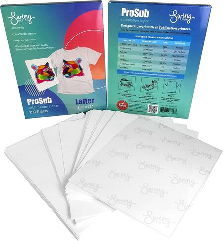 Premium Sublimation Heat Transfer Paper 8.5" x 11" - 150 Sheets in Saudi Arabia