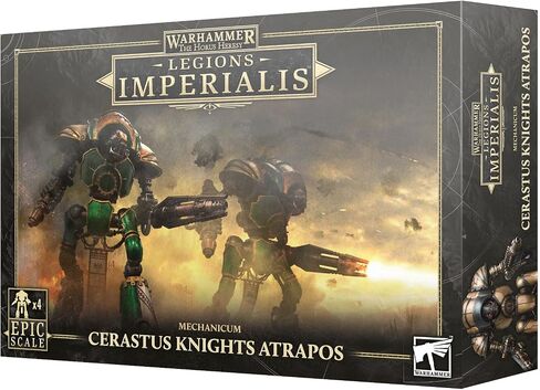 Games Workshop - Warhammer - The Horus Heresy - Legions Imperalis: Mechanicum Cerastus Knights Atrapos [Epic Scale] in Saudi Arabia