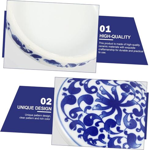 1SET DIY Art Painting Tray Seramic Plate Plate Plate Plate Mixer Plate للألوان المائية والرسم لوازم فنية خفيفة الوزن ودائمة للفنانين والهواة in Saudi Arabia