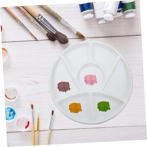 Doitool Premium Round Round Pirgment Tresh Propeletile Color Mixing Treshing للألوان المائية واللوحة الزيتية للفنانين الهواة وعشاق الحرف مقاومة للبقع وقابلة للغسل in Saudi Arabia