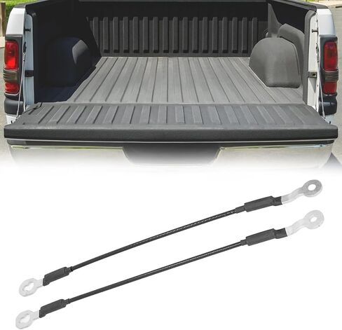 2pcs Rear Tailgate Cable Replacement for Range Rover L322 2002-2012 Pickup Lift Gate Support Cables Straps Rear Tail Gate Cable LR038051 in Saudi Arabia