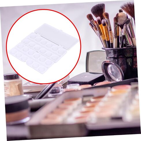لوحة طلاء صينية خلط ألوان Doitool للألوان المائية صندوق تخزين بلاستيكي خفيف الوزن سهل التنظيف للفنانين الهواة in Saudi Arabia