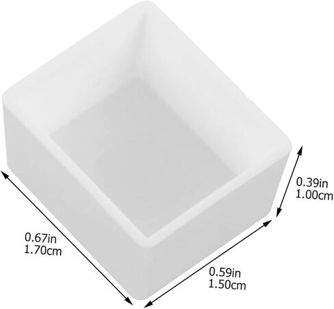 Housoutil 50Pcs Transparent Plastic Empty Watercolor Half Paint Pans for Artists Painting Palette Trays for Use Lightweight Durable Design in Saudi Arabia