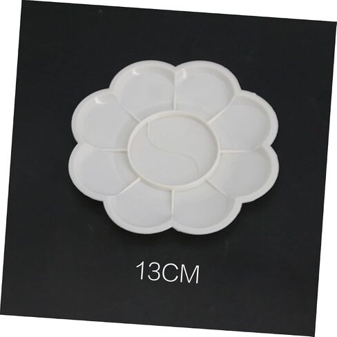 DOITOOL 5Pcs Plum Blossom Shaped Plastic Paint Trays Multi Watercolor for Art Students for DIY Crafts and Professional Painting in Saudi Arabia