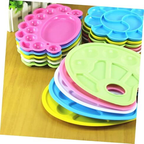 NUOBESTY 10pcs Watercolor Mixer Palette Compact Mixing Tray for Artists Boys and Girls and Students Easy to Clean and Store Art Supplies in Saudi Arabia
