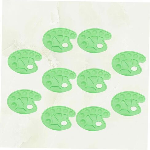 NUOBESTY 10pcs Watercolor Mixer Palette Compact Mixing Tray for Artists Boys and Girls and Students Easy to Clean and Store Art Supplies in Saudi Arabia