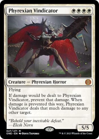 Phyrexian Vindicator in Saudi Arabia