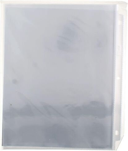 Sheet Protectors, 3-Hole, Top-Load, 8-1/2"x11", 10 per Pack, Clear [Set of 3] in Saudi Arabia