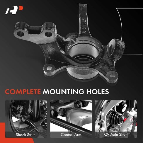 A-Premium 2 × مفصل توجيه التعليق الأمامي متوافق مع Toyota Highlander 04-07، Sienna 04-10، Lexus RX330 04-06، RX350 07-09، RX400h 06-08، استبدال # 4321208020 4321258020 in Kuwait