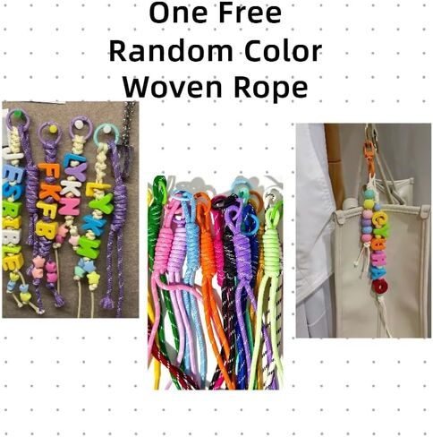 26 حبات كبيرة الحجم 6 مم ، حبات 20 مم من A إلى Z ، من أجل المجوهرات DIY صنع مجموعة مفاتيح سوار الصداقة والمعلمين لتعلم الرسائل (26 من A إلى Z Random Color) in Saudi Arabia