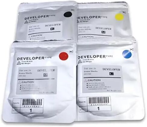 Compatible Developer Powder for 221 C224 C281 C284 C364 C454 C554 Color Copier DV512 Iron Powder(Y) in Saudi Arabia