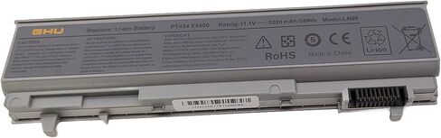 بطارية GHU جديدة 58Wh T54FJ M5Y0X 312-1163 HCJWT NHXVW PRRRF متوافقة مع Dell Latitude E5420 E5430 E5520 E5530 E6420 E6430 E6440 E6520 E6530 E6540 YKF0M X57F1 04NW9 8858X P8TC7 T5 4F3 8858X N3X1D in Saudi Arabia