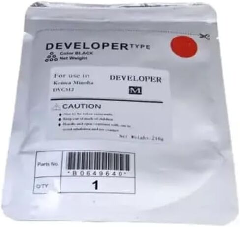 Compatible Developer Powder for 221 C224 C281 C284 C364 C454 C554 Color Copier DV512 Iron Powder(Y) in Saudi Arabia