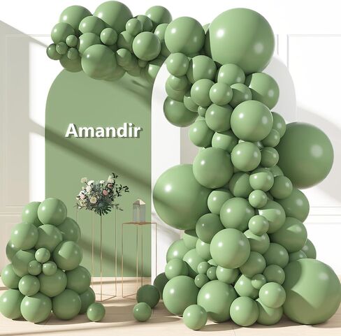 Amandir 153pcs Burnt Orange Balloon Arch Garland Kit Different Sizes 18 12 10 5 Inch Light Terracotta Latex Fall Balloons for Autumn Halloween Thanksgiving Baby Shower Birthday Party Decorations in Kuwait