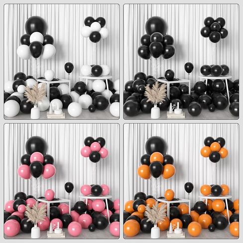Amandir 153pcs Burnt Orange Balloon Arch Garland Kit Different Sizes 18 12 10 5 Inch Light Terracotta Latex Fall Balloons for Autumn Halloween Thanksgiving Baby Shower Birthday Party Decorations in Saudi Arabia