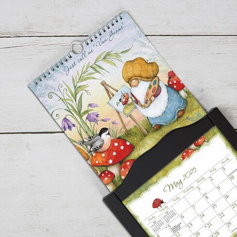 شركات Lang ، Gnome Sweet Gnome 2026 تقويم الجدار العمودي ، 8 '× 15.8' '، تقويم لمدة 12 شهر in Saudi Arabia