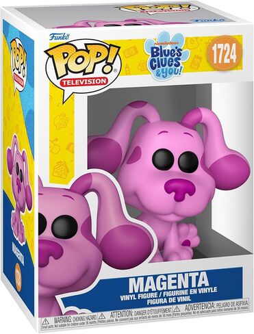 Funko Pop! Television: Blues Clues - Magenta - Collectable Vinyl Figure - Gift Idea - Official Merchandise - Toys for Kids & Adults - TV Fans - Model Figure for Collectors and Display in Saudi Arabia