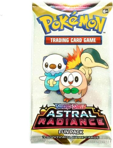 Pokemon TCG: Sword & Shield - Astral Radiance Fun Pack (1 Booster Pack ، 3 قطع) in Saudi Arabia