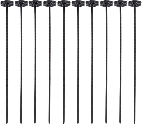 ARTIBETTER 10pcs No Sew Instant Buttons for Clothing Repair: Plastic Button Fasteners with Easy Drawstring Threader - Black Flexible Needle Drawstring Replacement Tool for Jackets Needle in Saudi Arabia