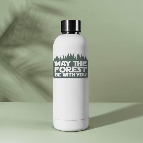 قد تكون الغابة مع ملصق الطبيعة - مضحك فيلم اقتباس شارات لـ Hydroflask - ملصق المشي لمسافات طويلة لطيف للكمبيوتر المحمول in Saudi Arabia
