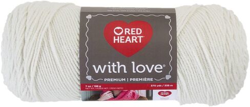 Red Heart With Love Yarn - Eggshell in Saudi Arabia