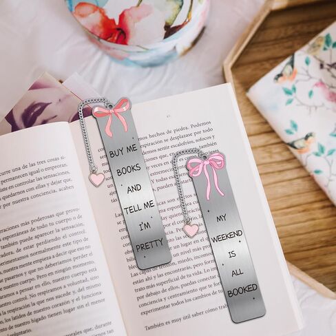 هدايا مرجعية للمعادن هالوين - 2 PCS Boo Basket Stuffers علامات كتاب Spooky لقراءة النساء Men Funder Good Page Marker لمحبي الرعب القراء Bookish Kids School Office Office Office in Saudi Arabia