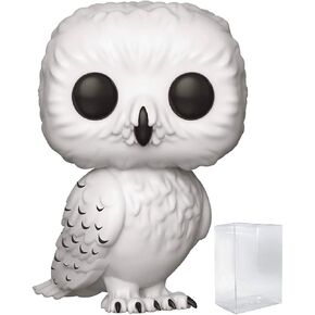 HARRY POTTER - Hedwig (Owl) Funko Pop Vinyl Figure (Bundled with Compatible Pop Box Protector Case), Multicolored, 3.75 inches in Saudi Arabia