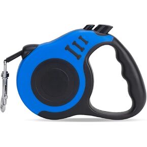 VibingVault Premium Retractable Dog Leash Rope - One Touch Control Dog Leashes with Adjustable Length and 360° Rotating Buckle - Dog Leash for Small to Medium Pets (Up to 22/33 lbs) - 10 FEET, Pink in Kuwait