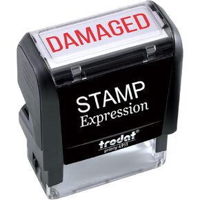 Stampexpression - طوابع مطاطية من المكتب التالفة - الحبر الأحمر (A -5249) in Saudi Arabia