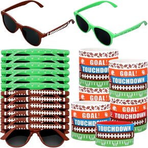 Soulchen Sport Gifts Bulk Men Sunglasses and Silicone Bracelet Sport Team Gift for Party Decor Goodie Bag Fillers in Saudi Arabia